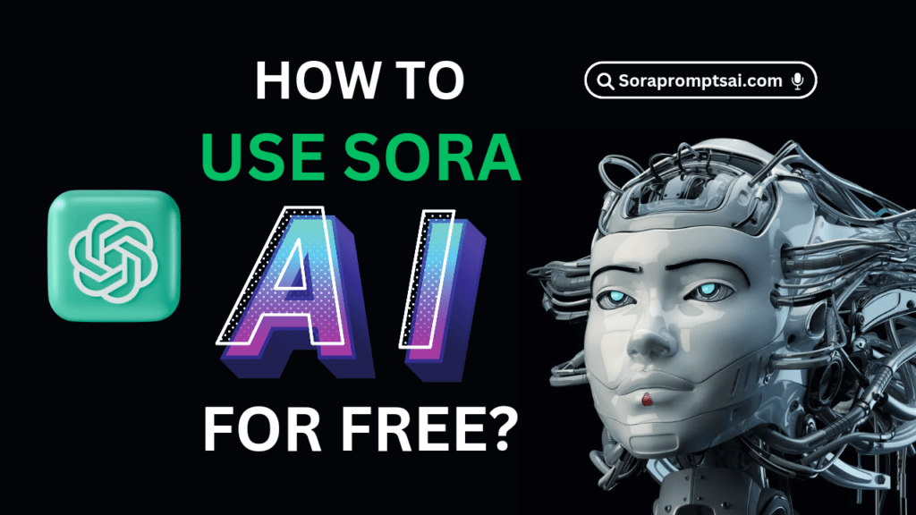 How to use sora openAi for free?